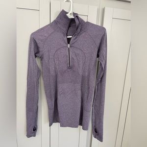 Lululemon Swiftly Tech 1/4 Zip Top - Size 4